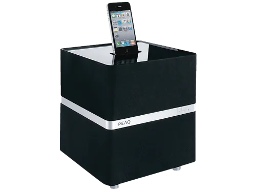 Docking station | PEAQ PPA 300, Negro, Estructura Tridimensional