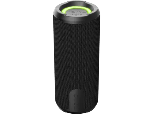 Altavoz inalámbrico | PEAQ Solaris 2, 15 W, Bluetooth, 8 h de autonomía, Negro