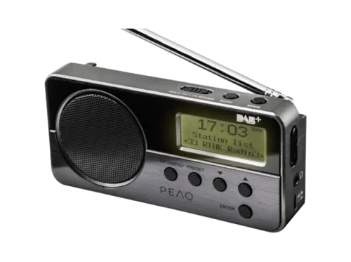 Radio portátil | PEAQ PDR050-B, DAB+, USB