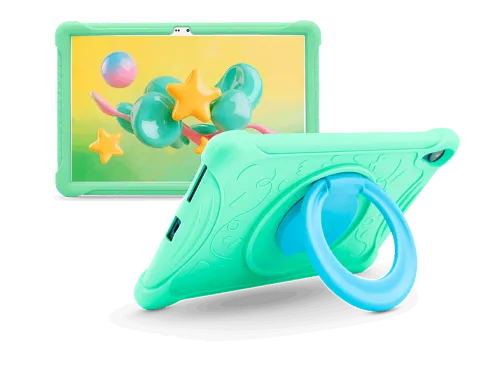 Tablet infantil | PEAQ MIA Kids Tab, WiFi 6, 10" HD, 4 GB RAM, 128 GB, Menta