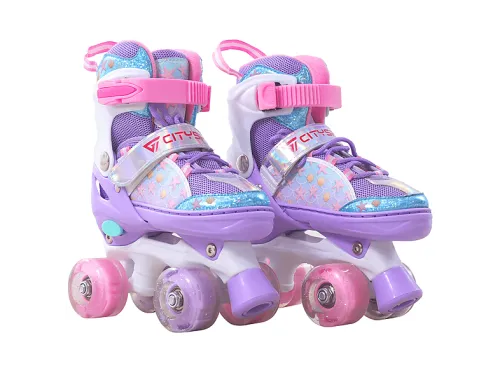 Patines en línea infantiles | CITYSPORTS LB5 Talla 35-38 con ruedas luminosas