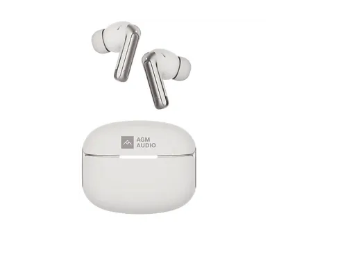Auriculares inalámbricos | Buds 8 AGM , Supraaurales, Beige