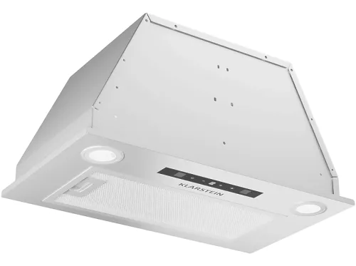 Campana de grupo filtrante | KLARSTEIN Paolo 52, 3 velocidades, 439 m³/h, 52,5 cm, Blanco
