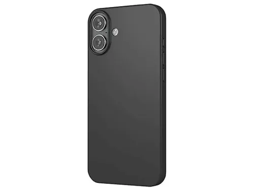 Carcasa para móvil | MW MW-500039, Compatible con Apple iPhone 16 Plus, Negro