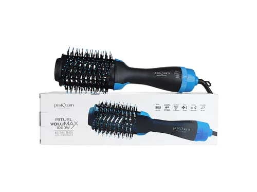 Cepillo moldeador | RITUEL VOLUMAX 1000W POSTQUAM, Negro