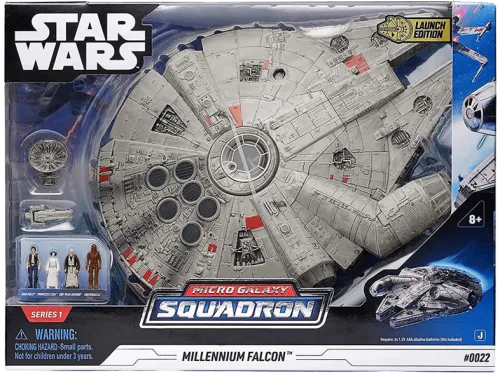 Figura | BIZAK STAR WARS - NAVE MILLENIUM FALCON &amp; FIGURAS