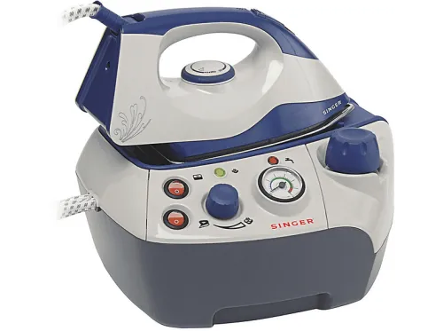 Centro de planchado | SINGER 770788, 850 W, 120 g/min, 3 bar, acero inoxidable, Multicolor
