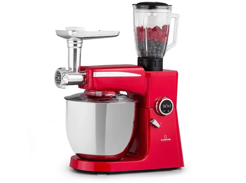 Robot de cocina | KLARSTEIN TKC5-RenataRed, 2000 W, 10 l, Inox