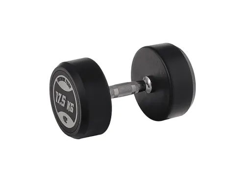 Mancuernas | FITNESS TECH Mancuernas Redondas, Negro