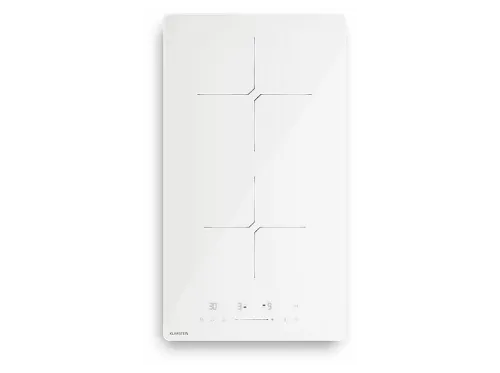 Placa de inducción | KLARSTEIN Placa de inducción, 2 zonas, 29 cm, Blanco