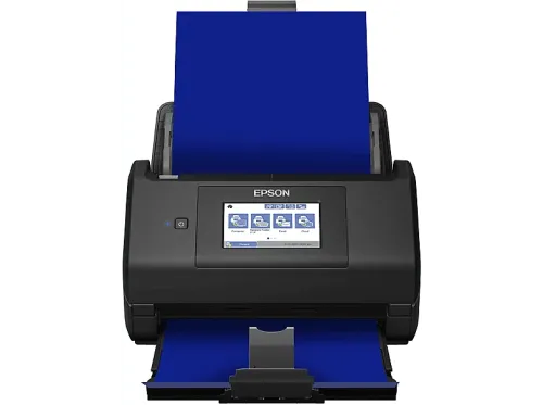Escáner | WORFORCE ES-580W EPSON, 600 x 600 DPI, Velocidad de escaneo ADF (b/n, A4) 35 ppm, Velocidad de escaneo ADF (color, A4) 35 ppm, Wi-Fi, Negro