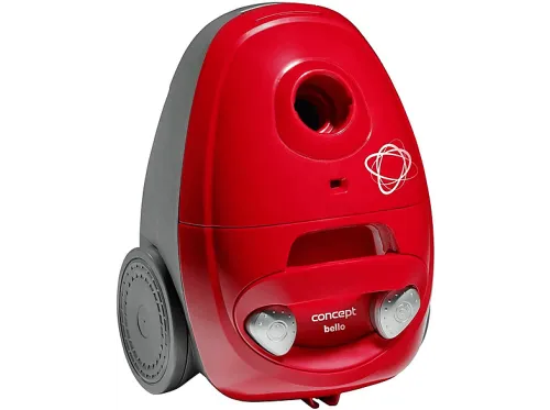 Aspirador con bolsa | CONCEPT VP8350, 700 W, Potencia de succión 700 W, Depósito 1,8 l, Rojo