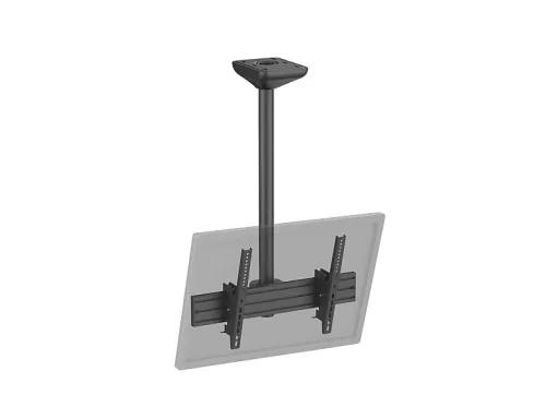 Soporte TV de techo | KIMEX 031-4100K1B, De 43 "a 55 ", 200x200 min, 600x400 max, Negro