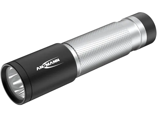 Linterna | 1600-0427 ANSMANN, Negro, Plata