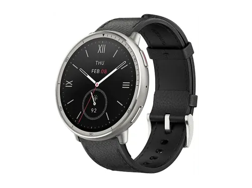 Smartwatch | AMAZFIT ACTIVE 2 ROUND NFC BLACK, 150 - 210 mm, Acero inoxidable, Negro