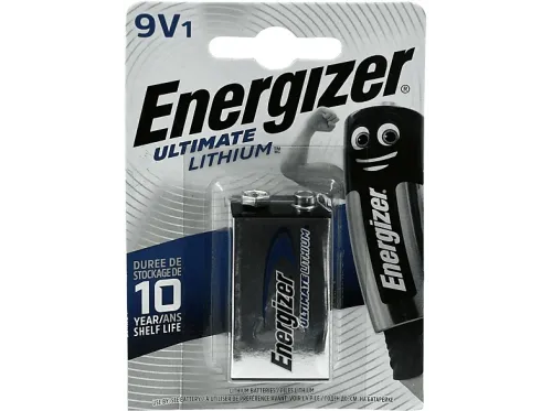 Pilas botón y especiales | ENERGIZER Energizer Ultimate Pila de Litio U9VL-J 9V-Block Blister