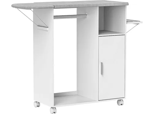 Mueble de Planchar | 831-639V80WT HOMCOM, Blanco