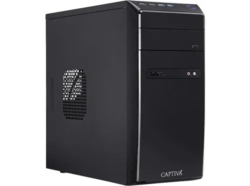 PC Sobremesa | CAPTIVA Business/Office R10-3580, AMD Ryzen 5 3400G, 4 Núcleos, 16 GB RAM, 1 TB SSD, Radeon™ Onboard Graphics, Windows 11 Pro, Negro