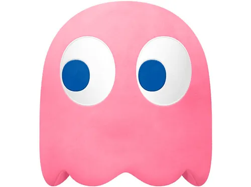 PELUCHE | BANDAI Pac-Man Pinky, Multicolor
