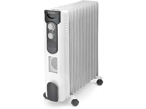 Radiador de aceite | OLIMPIA SPLENDID CALDORAD 9, 2000 W, 3 niveles de calor, 9 elementos, Gris