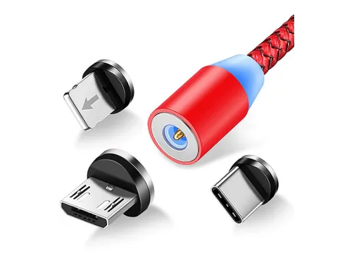 Cable USB | AVIZAR DATA-31-MAG-RD, USB 3.0, USB-A, USB-C, Rojo