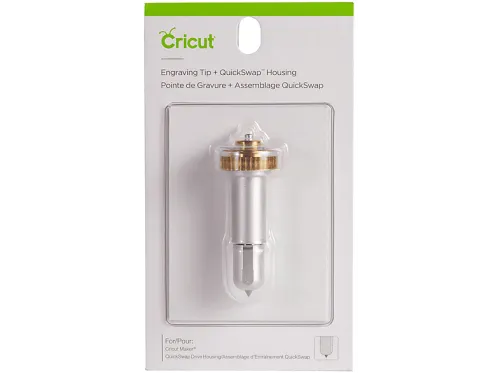 Accesorio para Plotter | CRICUT MAKER ENGRAVING TIP WITH QUICKSWAP HOUSING, Plata