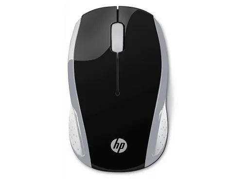 Ratón Inalámbrico | HP 200, RF Inalámbrico, 1000 ppp, Plata