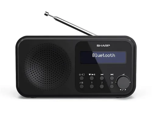 Radio portátil | DR-P420(BK) SHARP, Negro