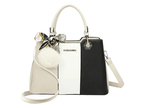 Bolso de mano | GALLANTRY M-9354-3-BGWHITEBLACK