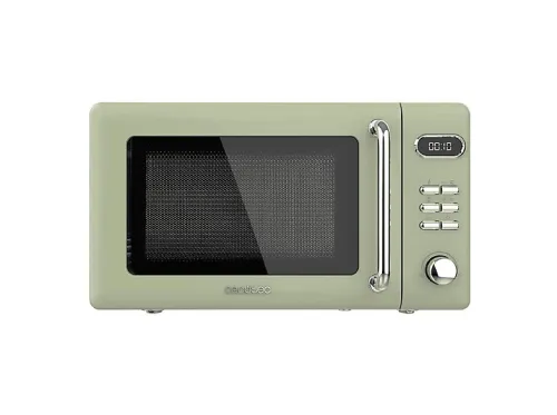 Microondas libre instalación | CECOTEC Proclean 5110 Retro Green, 700 W, 20 l, Verde